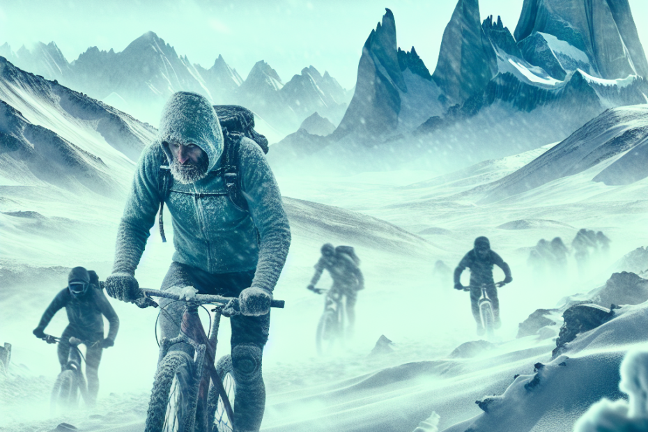 Riding Winter Conditions in the Extreme South of Patagonia
