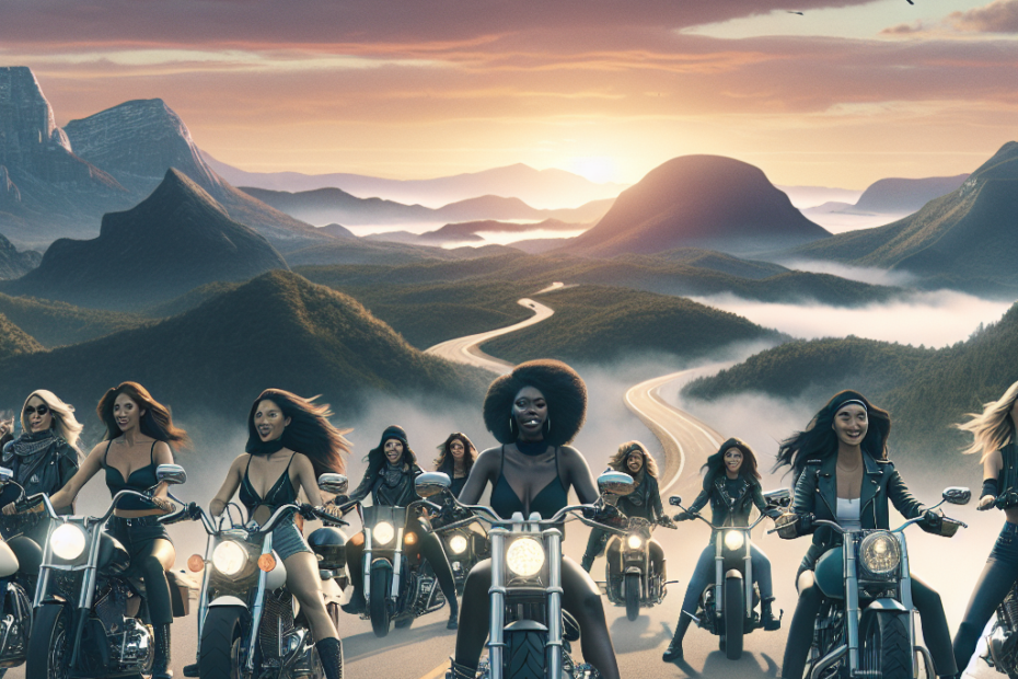 Biker babes. Babes Ride Out 4 With my wind sisters