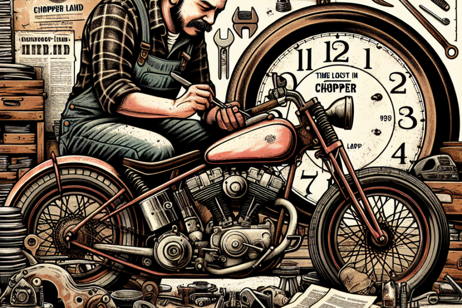 Chronicals of lost time in Chopper land: Working on the '76 Ironhead