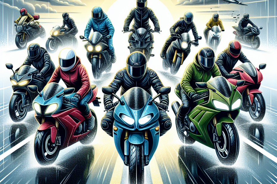 tips for motorcycle riding in the rain and...