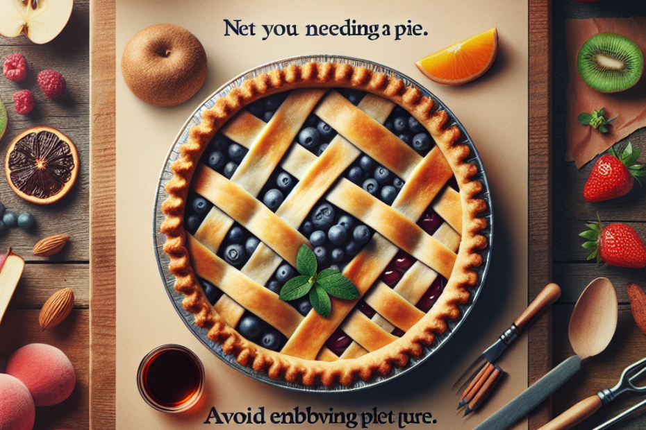 Needed a pie