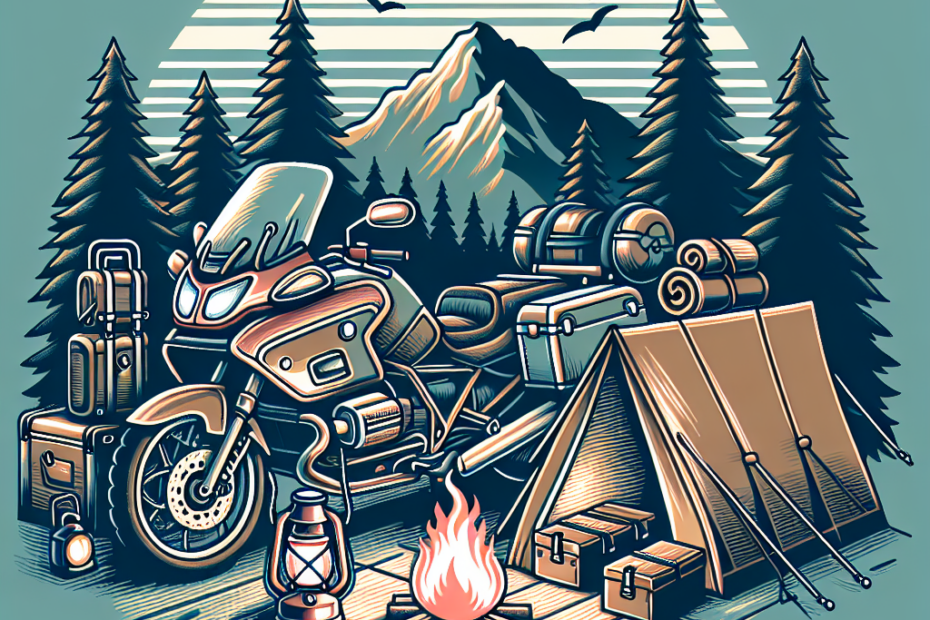 motorcycle camping tips for the open road
