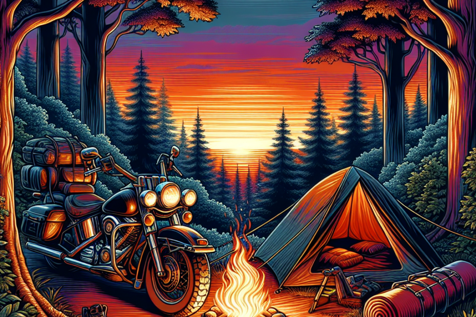 motorcycle camping tips for the adventurous spirit