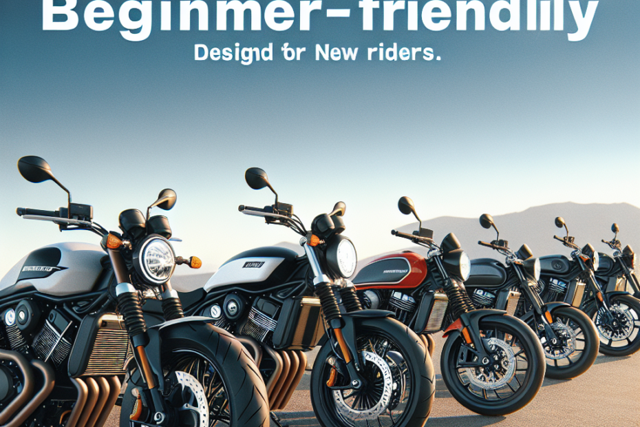 beginner motorcycles: top picks for new riders