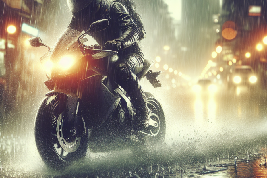 tips for motorcycle riding in the rain:...