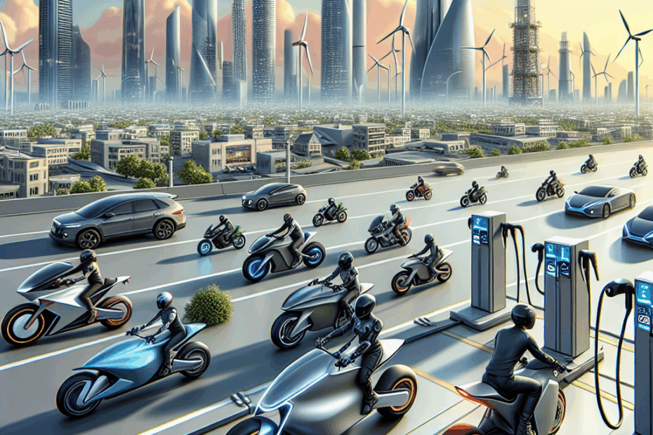 the rise of electric motorcycles in 2025:...