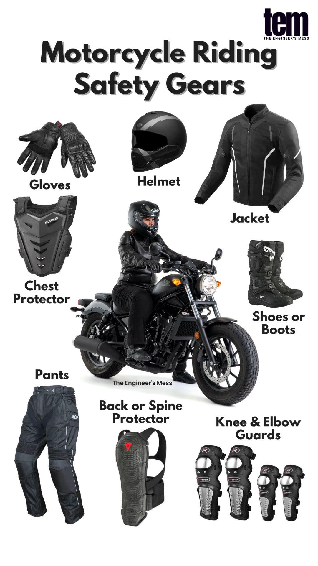 essential Gear for ‌Safety ⁣and ⁣Comfort on the Open Road