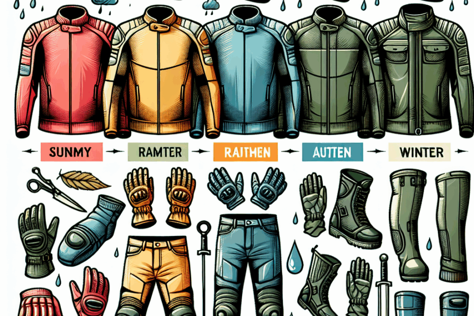 ultimate motorcycle gear guide for every season