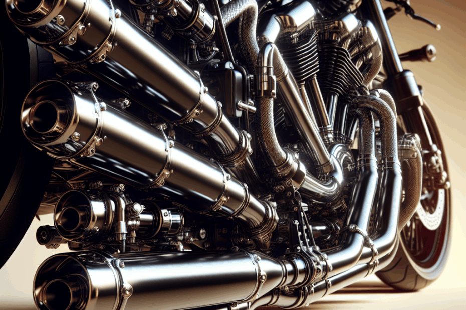 motorcycle exhaust systems: performance boosts...
