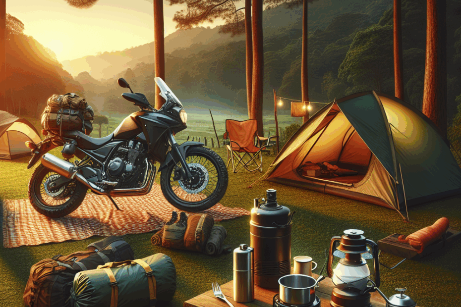 Tips for Motorcycle Camping: Gear and Setup...