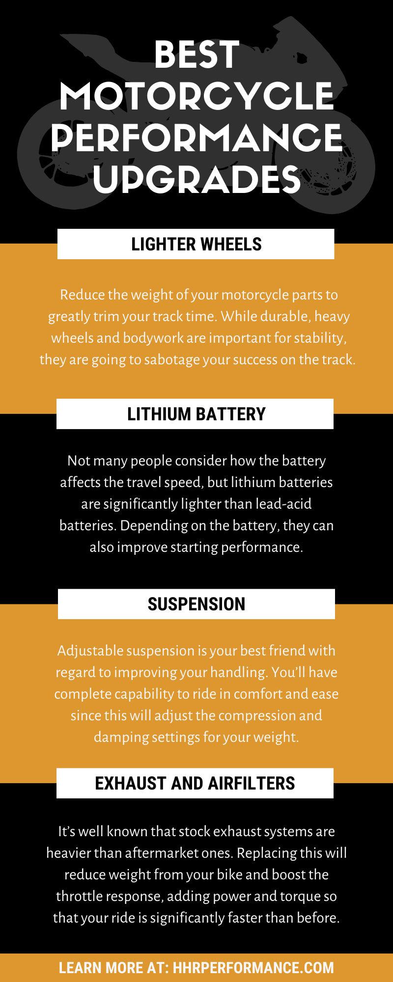 Performance Upgrades to boost Your Motorcycle's Thrill Factor